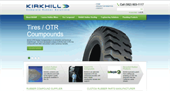 Desktop Screenshot of kirkhillrubber.com